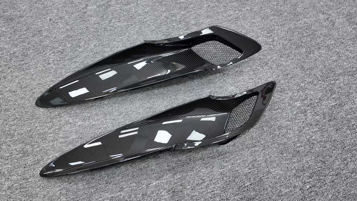 Dry Carbon Fiber Rear Fender Air Intake Vent - McLaren 720S