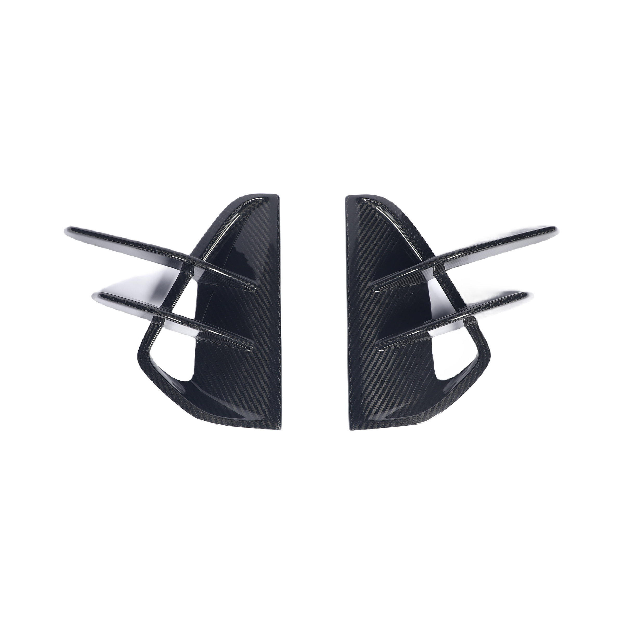 Carbon Fiber Aero Front Side Air Duct Vents Trim - Audi RS3 8.5Y 2025+