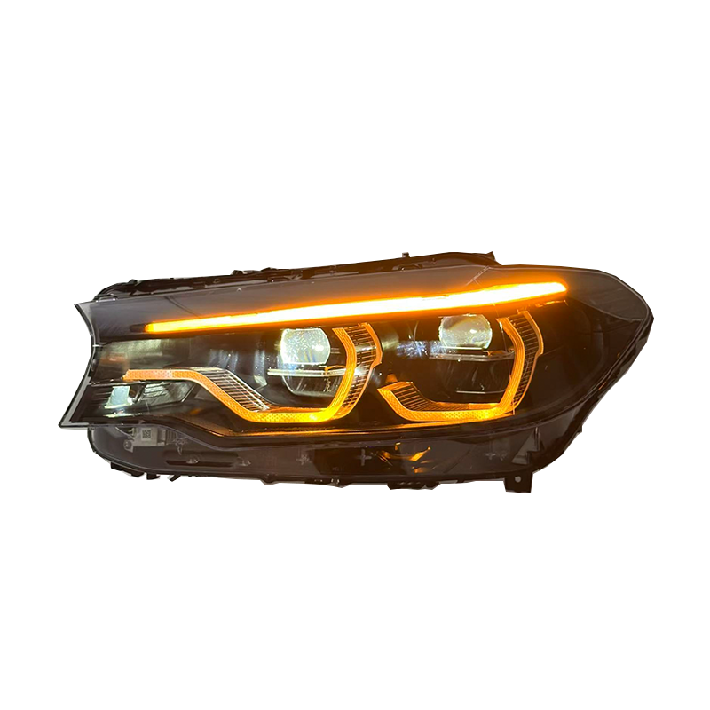 LED Headlight Yellow White Amber DRL Replacement plug n play - BMW 5 Series G30 G38 2018-2020