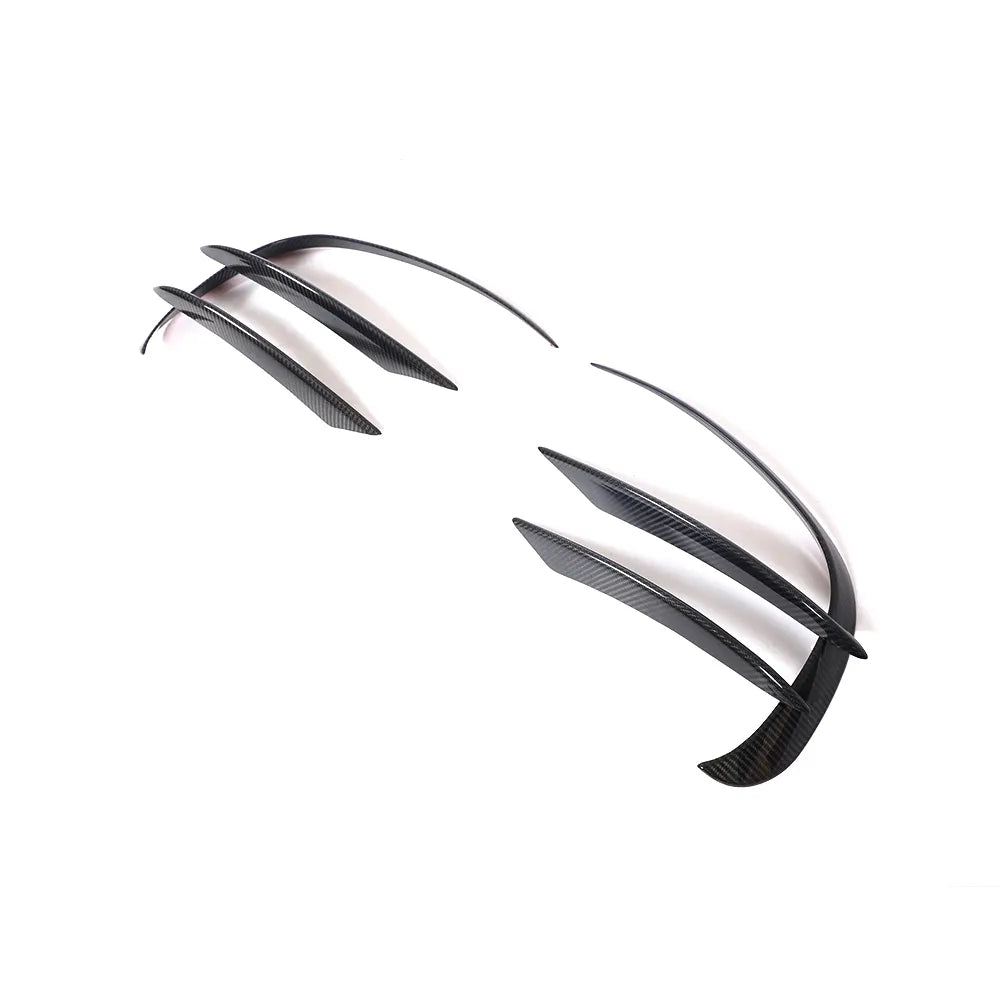Carbon Fiber Front Bumper Fog Lamp vents- Mercedes Benz A205 C205 C43 AMG Sport 19-20