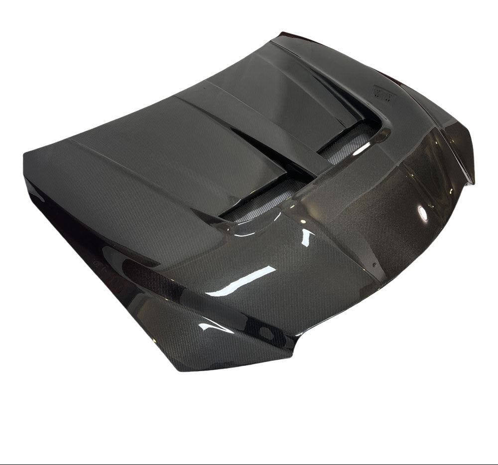 Carbon Fiber Vented V2 Hood bonnet Replacement -  2021+ Lexus IS300 IS350 IS500