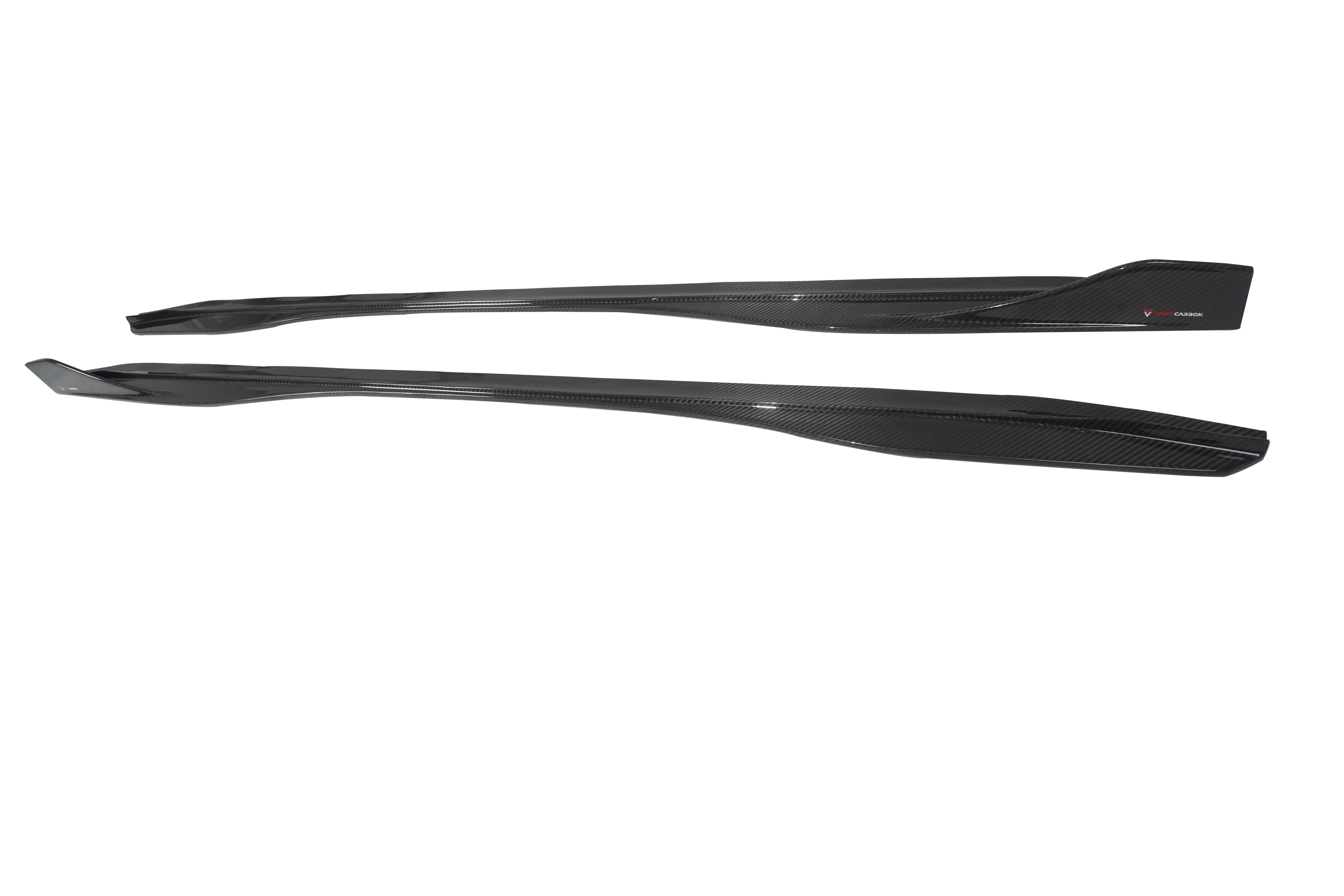 Prepreg Carbon Fiber TK Finned Side Skirts - BMW M3 G80 M4 G82