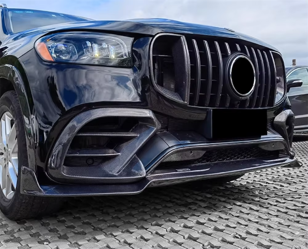 Carbon Fiber BRB Style Front lip - Mercedes Benz GLS X166