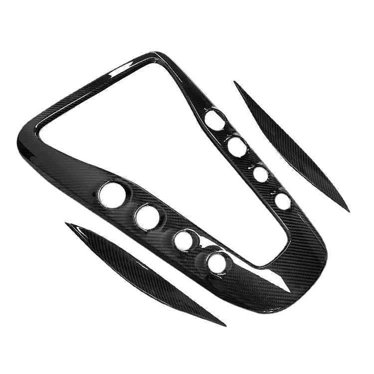 Carbon Fiber Center gear Panel Shifter Interior Cover - Mercedes Benz AMG GT GTS GTR 2016-2018