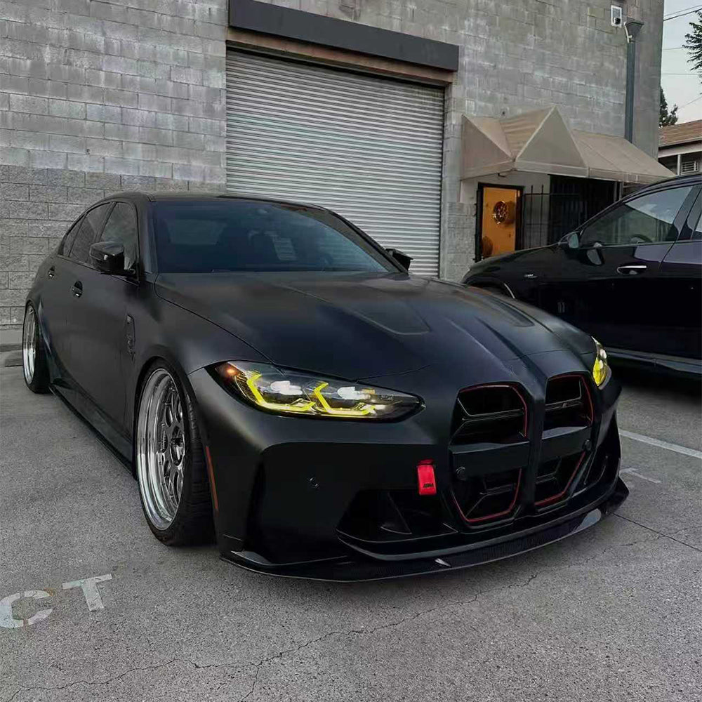 Prepreg Carbon Fiber CSL Red Stripe Front grille - BMW G8X M3 M4 G82 G80