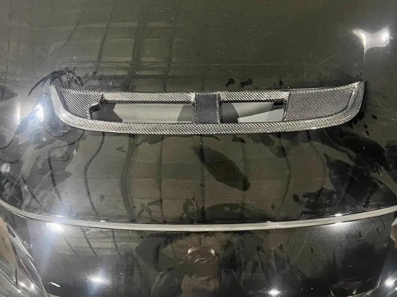 Carbon Fiber Hood Vent Trim V2 - Honda Civic Type R FL5