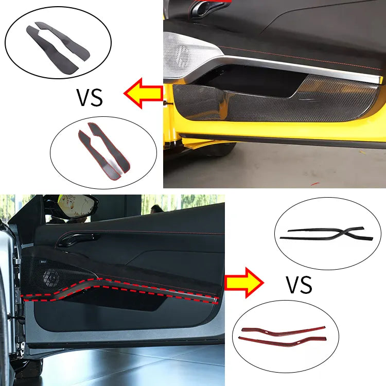 Carbon Fiber interior Door Panel Trim Kit - Lotus EMIRA