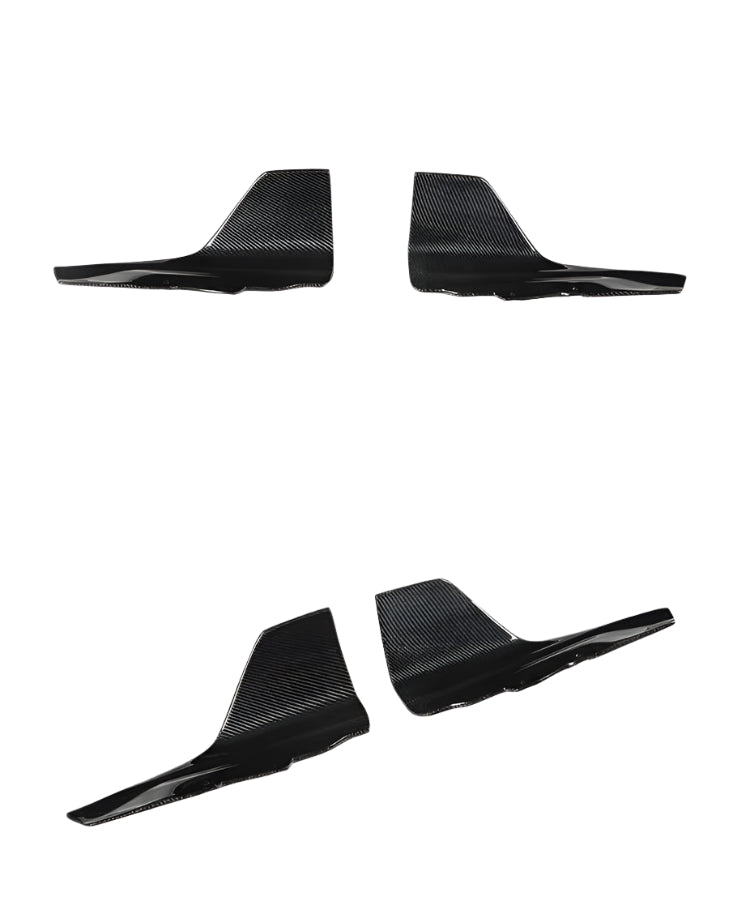 Carbon Fiber TR Rear Splitters Apron Winglet - BMW M2 G87 2023-2025