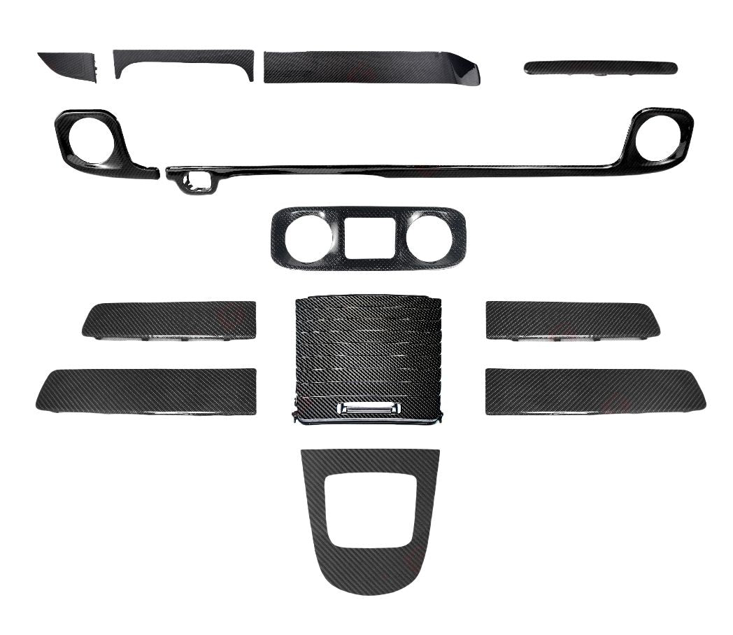 Carbon Fiber Dashboard Cover Interior Kit - 2024+ W465 G63 G500