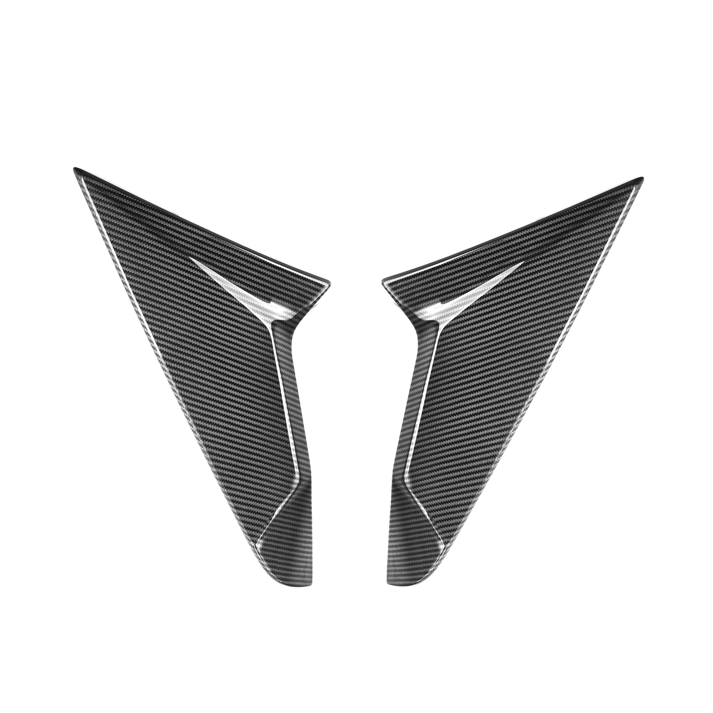 BMW X3 G45 - SOOQOO Prepreg Carbon Fiber Rear Window Fins
