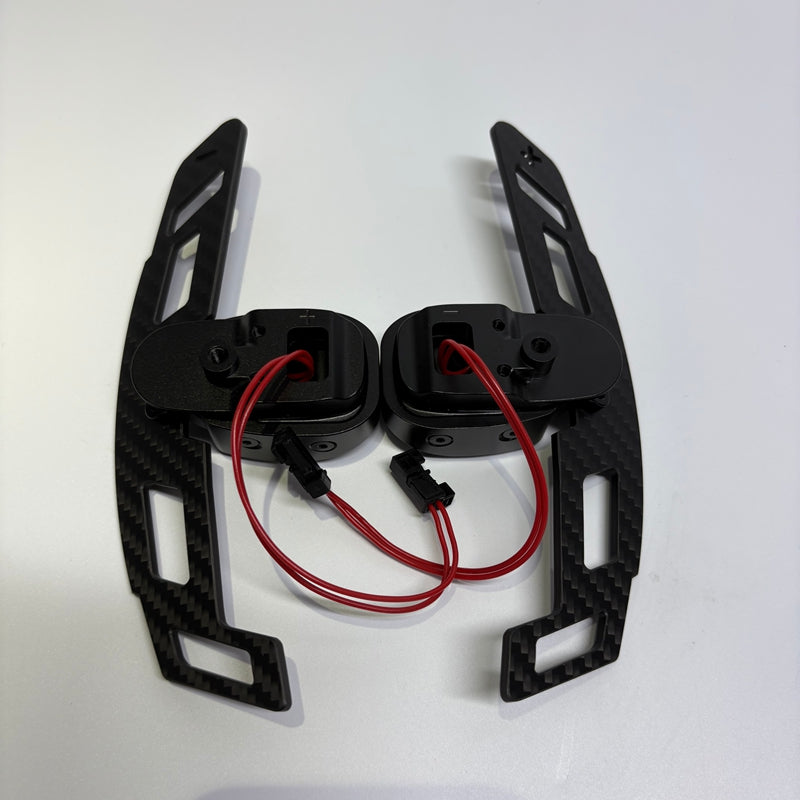 Magnetic Carbon Fiber Audi Paddle Shifters - A6 A7 S6 S7 RS6 RS7