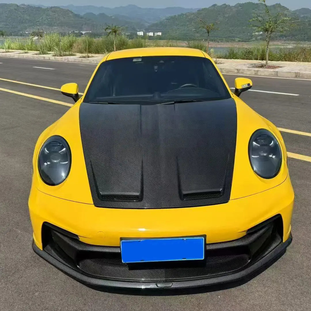 Carbon Fiber GT3 Style Hood Bonnet  -  Porsche 911 Carrera S GT3