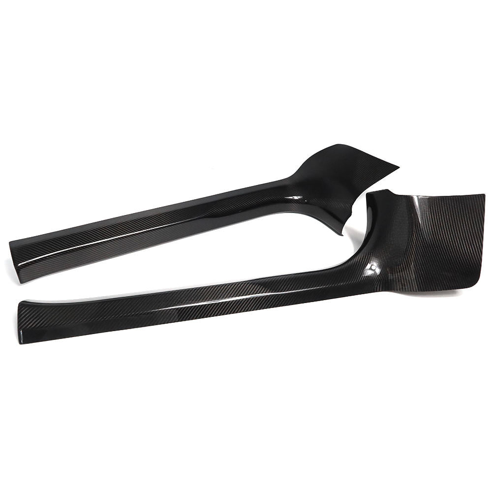 Carbon Fiber Door Sill Cover Trim - Chevrolet Corvette C8 Stingray Convertible Coupe Z51 Z06