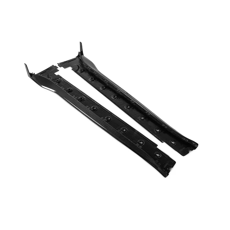 Dry Carbon Fiber Side Skirts - Porsche 911 992 Turbo S