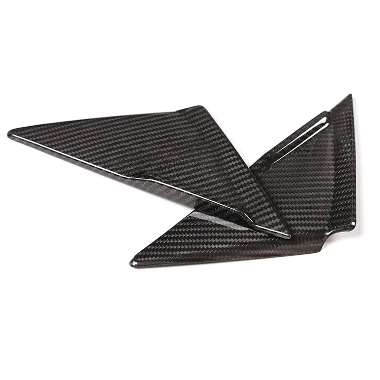 Carbon Fiber Door Wind Window reducter Trim A Pillar - Nissan GTR R35 2008-2016