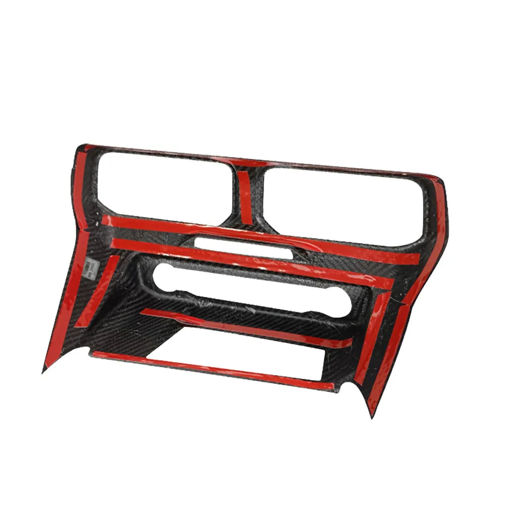 Carbon Fiber Middle Air Vents Trim Cover - Ford Mustang 2024