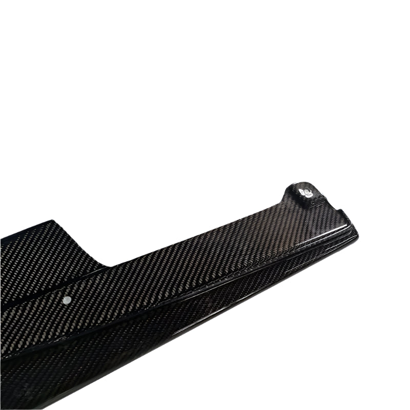 Carbon Fiber VD1 Style Rear Bumper Canard Apron Extension - 22-24 Subaru WRX