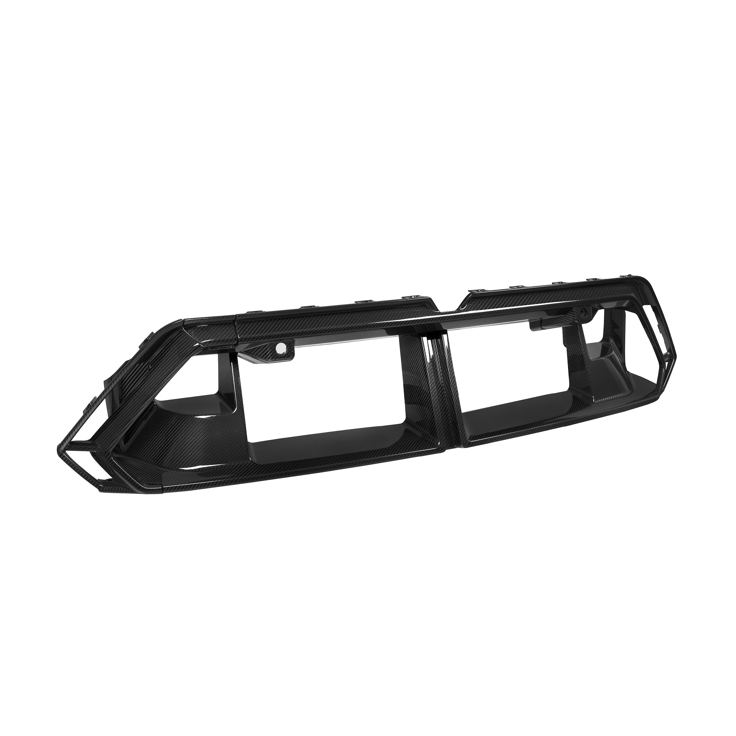Prepreg OEM Style Carbon Fiber Front Bumper Vent Center Trim - BMW M5 G90 G99