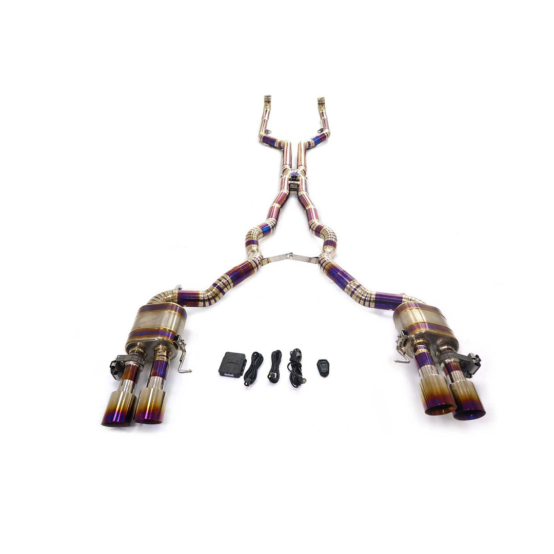 Titanium Full Performance Valved Exhaust system - BMW M6 F10 F06 4.4L S63