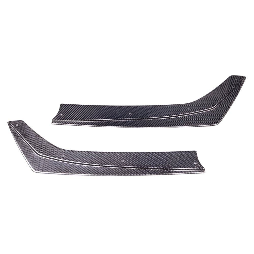 Carbon Fiber Rear Bumper Side Canrd Splitters -  BMW 3 Series G20 M Tech 2019-2022