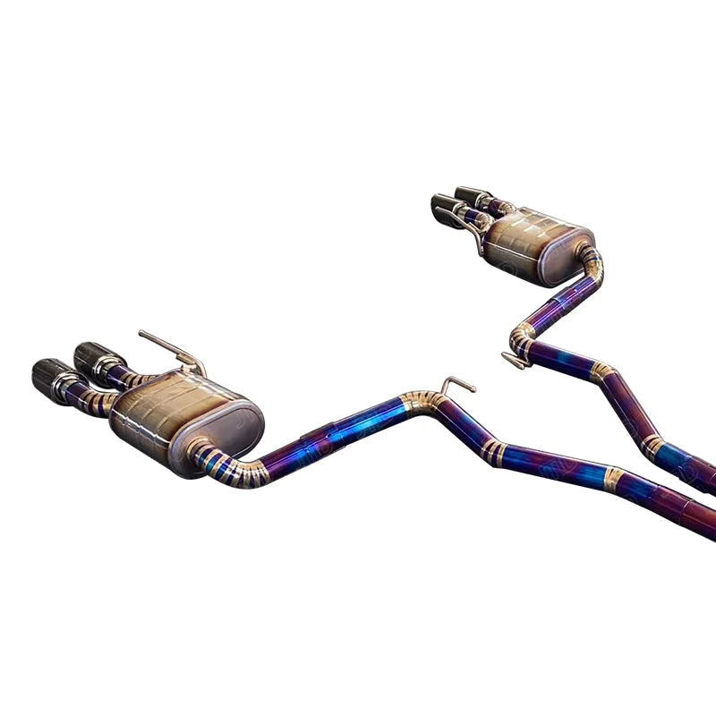 High Flow Performance X pipe catback Exhaust - Ford Mustang Gt500 5.0
