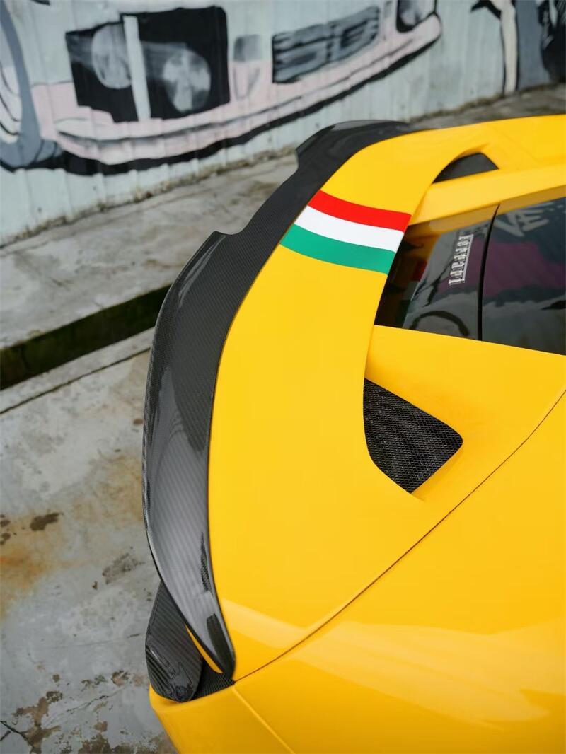 Carbon Fiber Rear Spoiler -  Ferrari F8