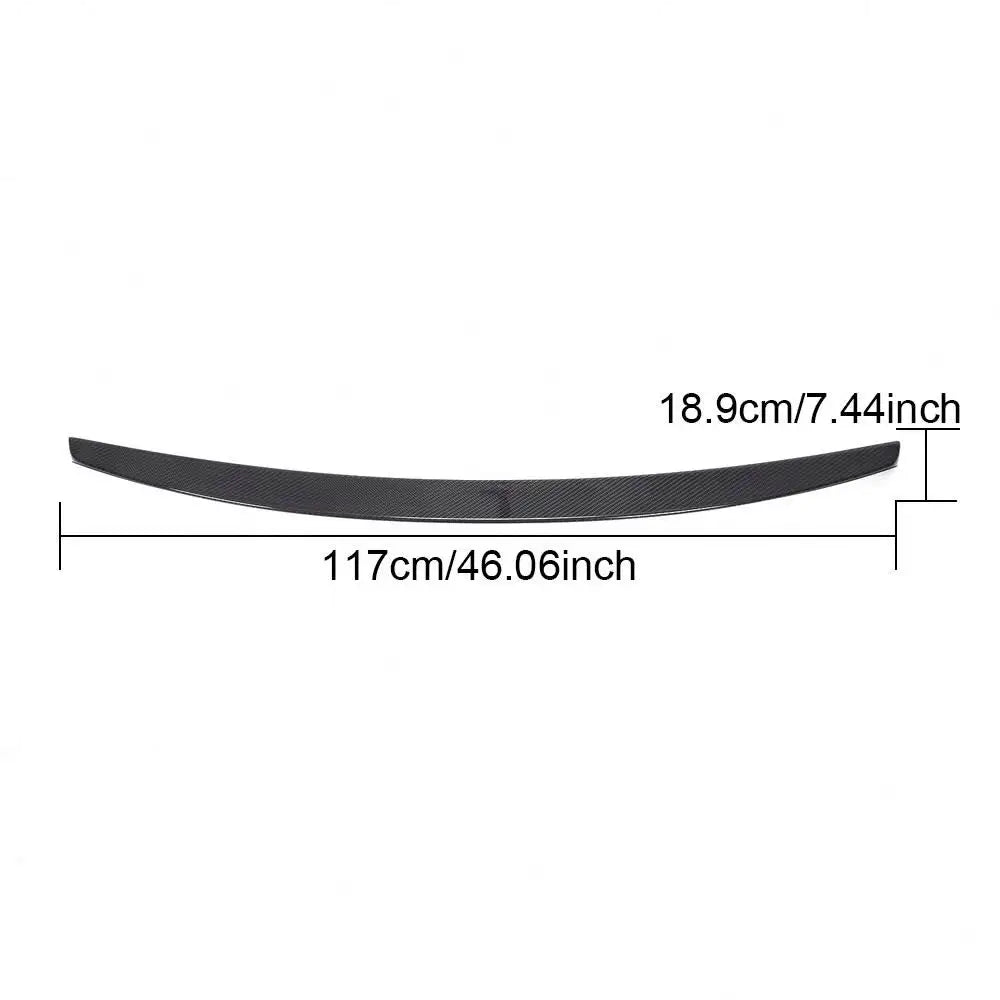 Prepreg Carbon Fiber Rear Trunk Spoiler -  Porsche Panamera 971 2017 - 2021