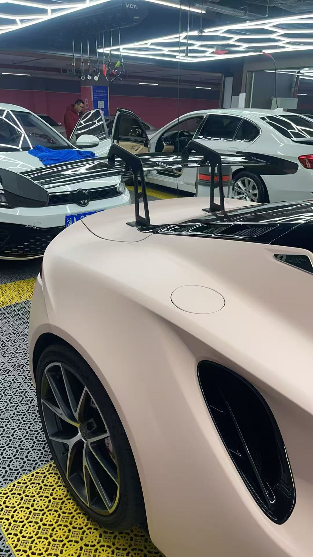 Carbon Fiber OC Design Trunk Wing - Lotus Emira