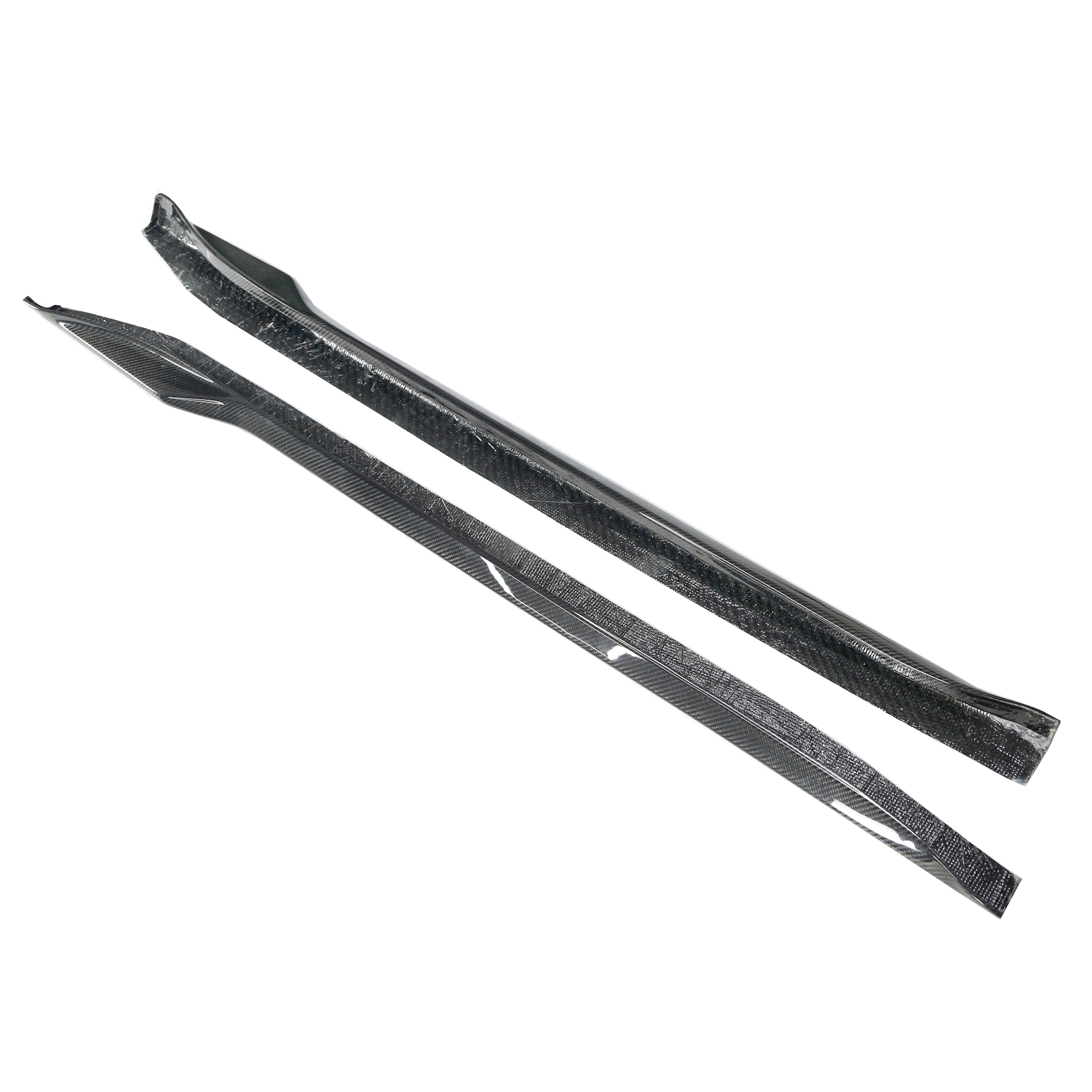 S Style Carbon Fiber Side skirts- Porsche Carrera 911 992 Base Model