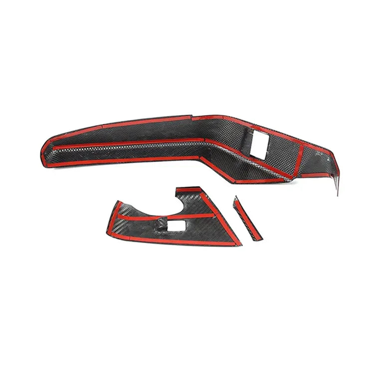 Carbon Fiber Interior Door Window Button Panel Set - Chevrolet Corvette C7 Stingray ZR1 Z06