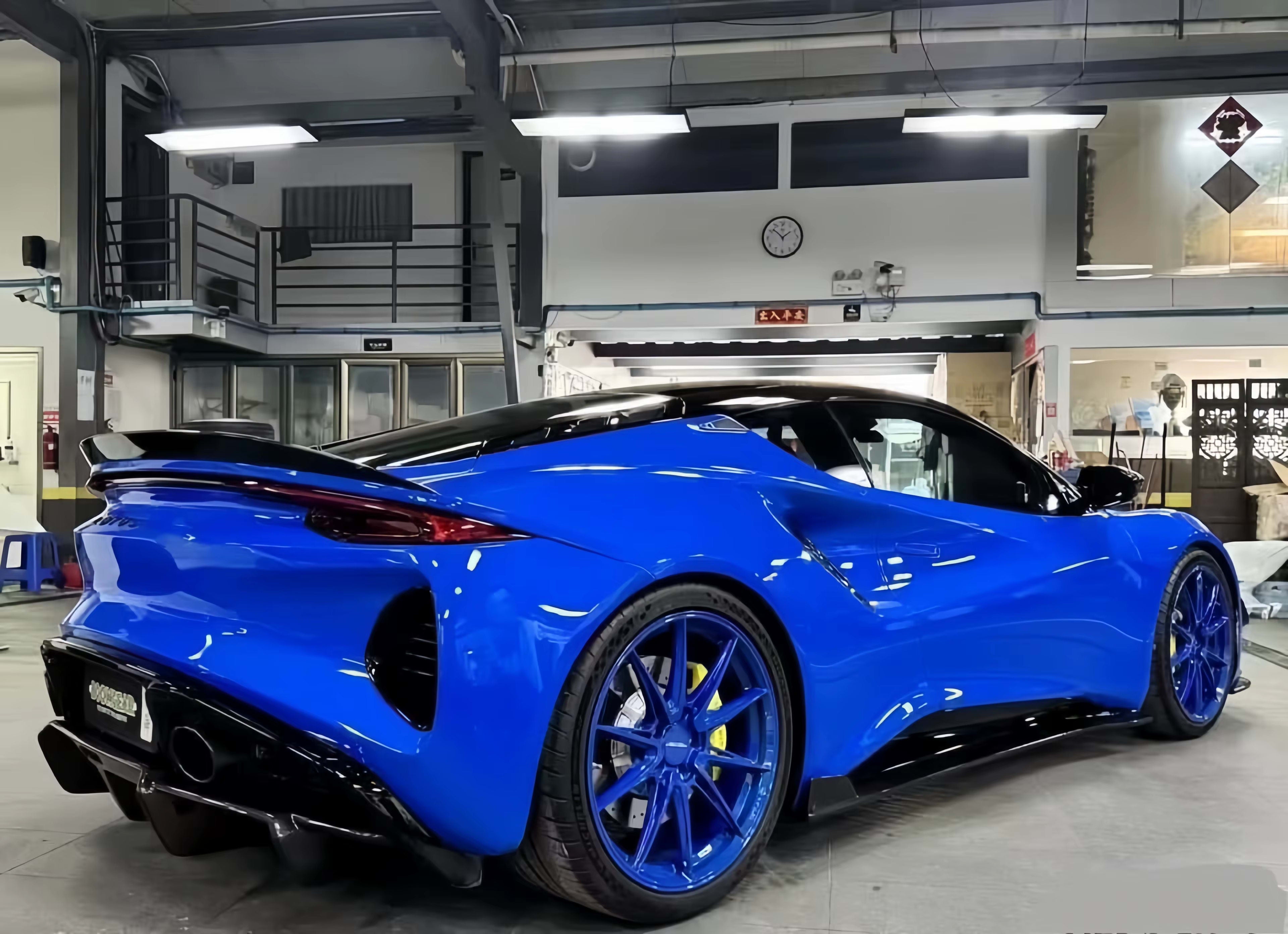 Dry Carbon Fiber Side Skirts -  Lotus Emira