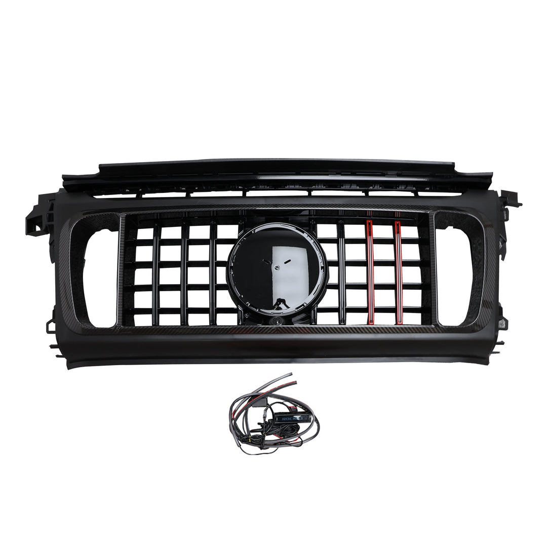 Carbon Fiber BRB Style Front Grille Upgrade - Mercedes Benz G Wagon W464 AMG G63