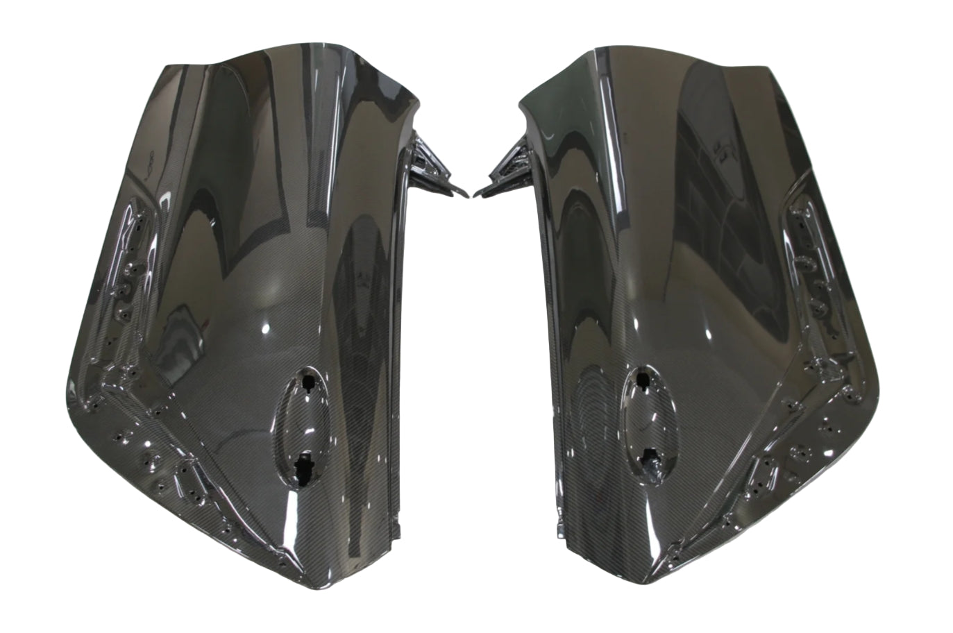Prepreg Carbon Fiber Replacement Doors - Toyota Supra MK5