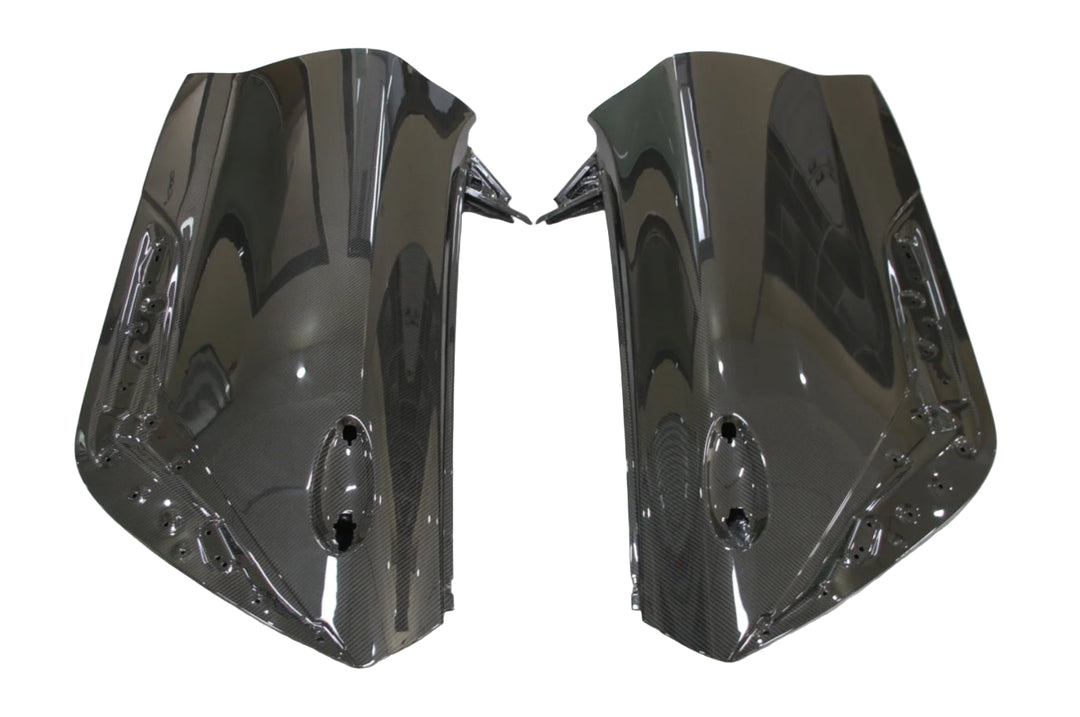 Prepreg Carbon Fiber Replacement Doors - Toyota Supra MK5