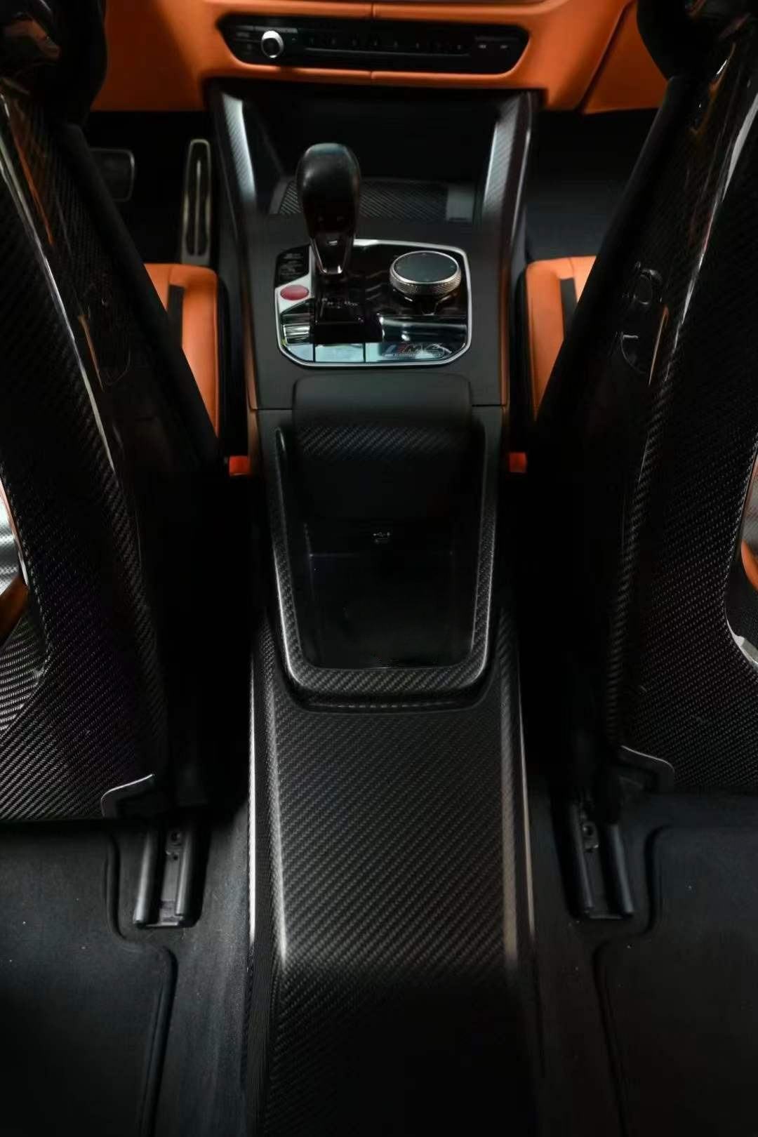 Carbon Fiber Center Console CSL Control Panel -  BMW G87 M2/G80 M3/G82 M4 CSL Central Control