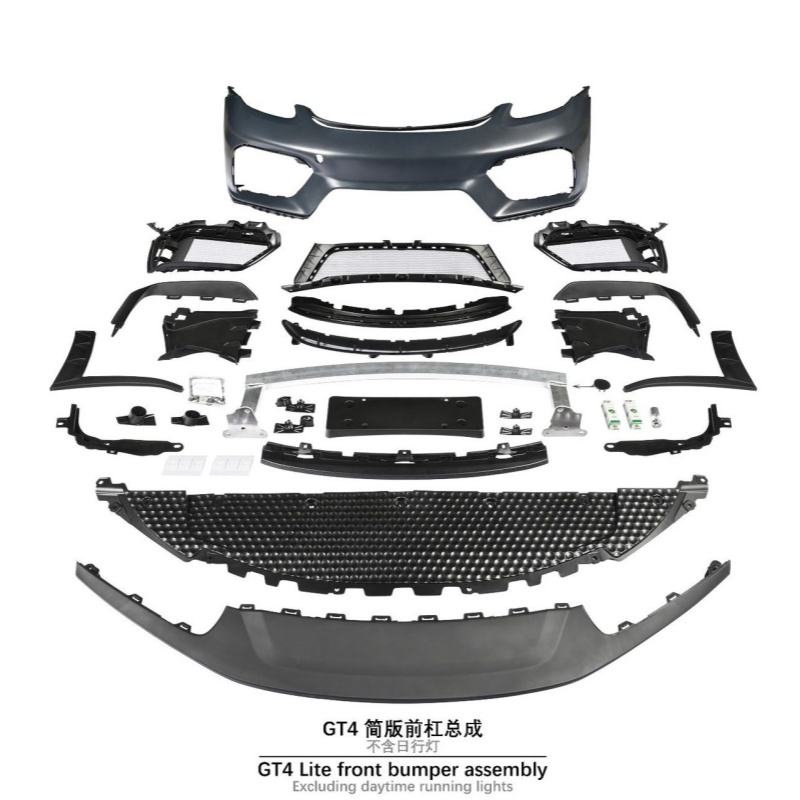 Porsche GT4 Style Front Bumper Upgrade Replacement -  2017-2025 Porsche 718 Boxster Cayman