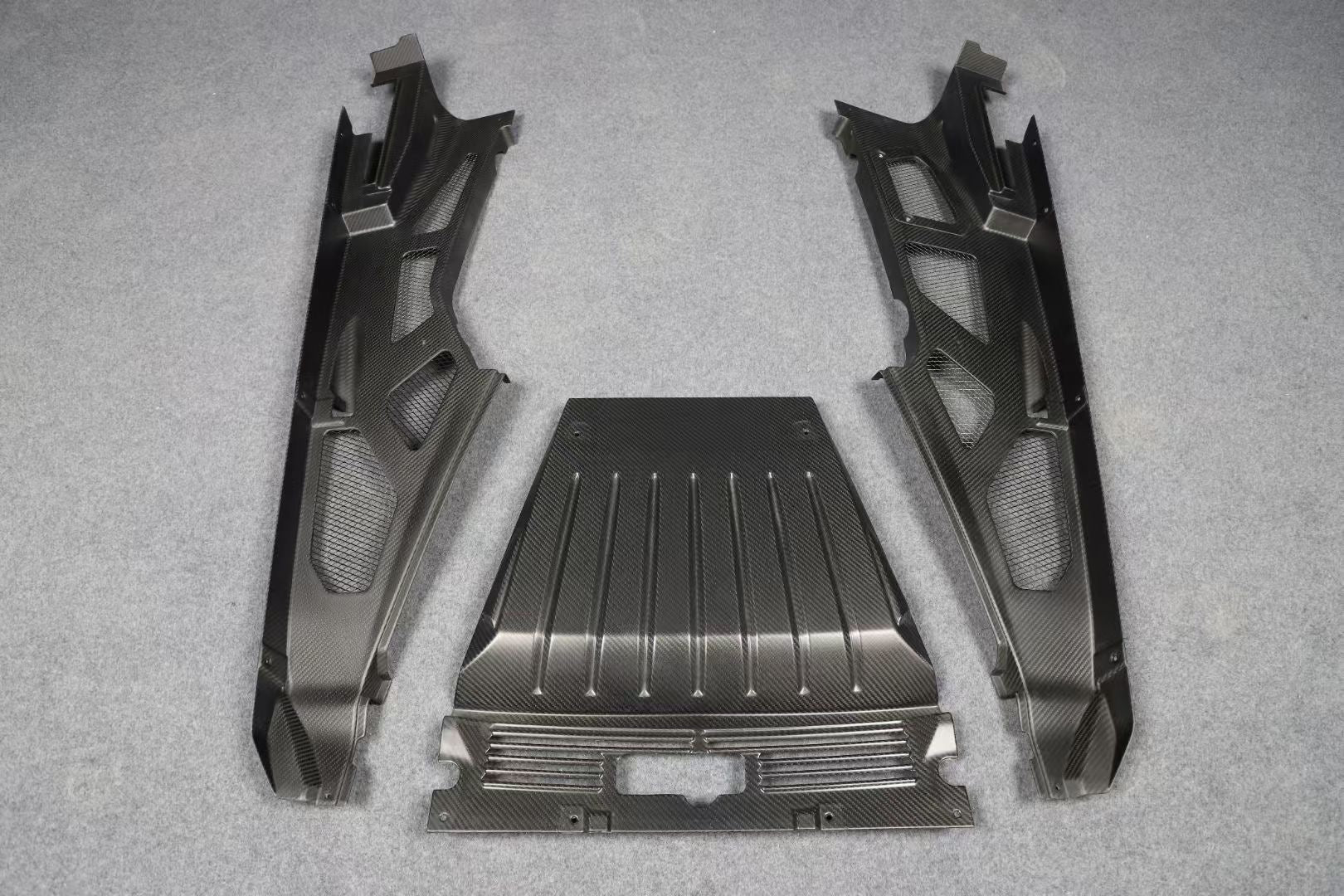 Carbon Fiber Engine Bay Cover Interior Trim - Lamborghini Huracan EVO