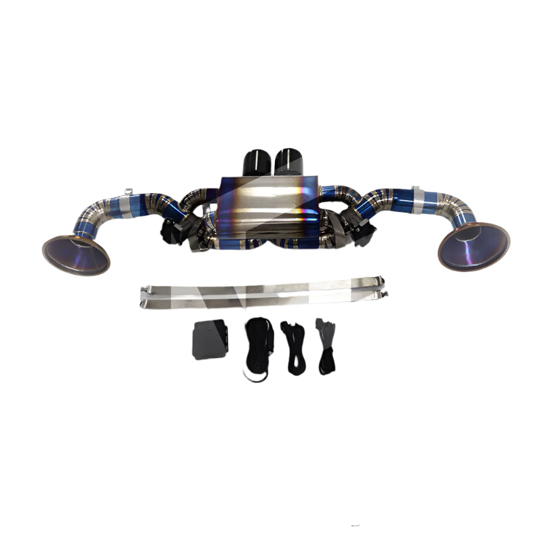 High Performance Titanium Valved Catback Exhaust System - Porsche 911 992 GT3 4.0T 2021+