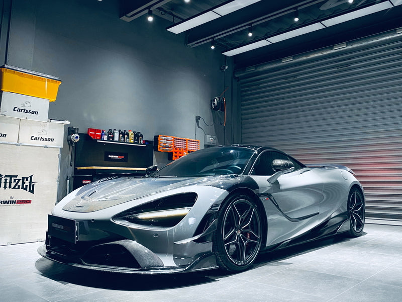 Carbon Fiber BS Front Splitter lip - Mclaren 720s