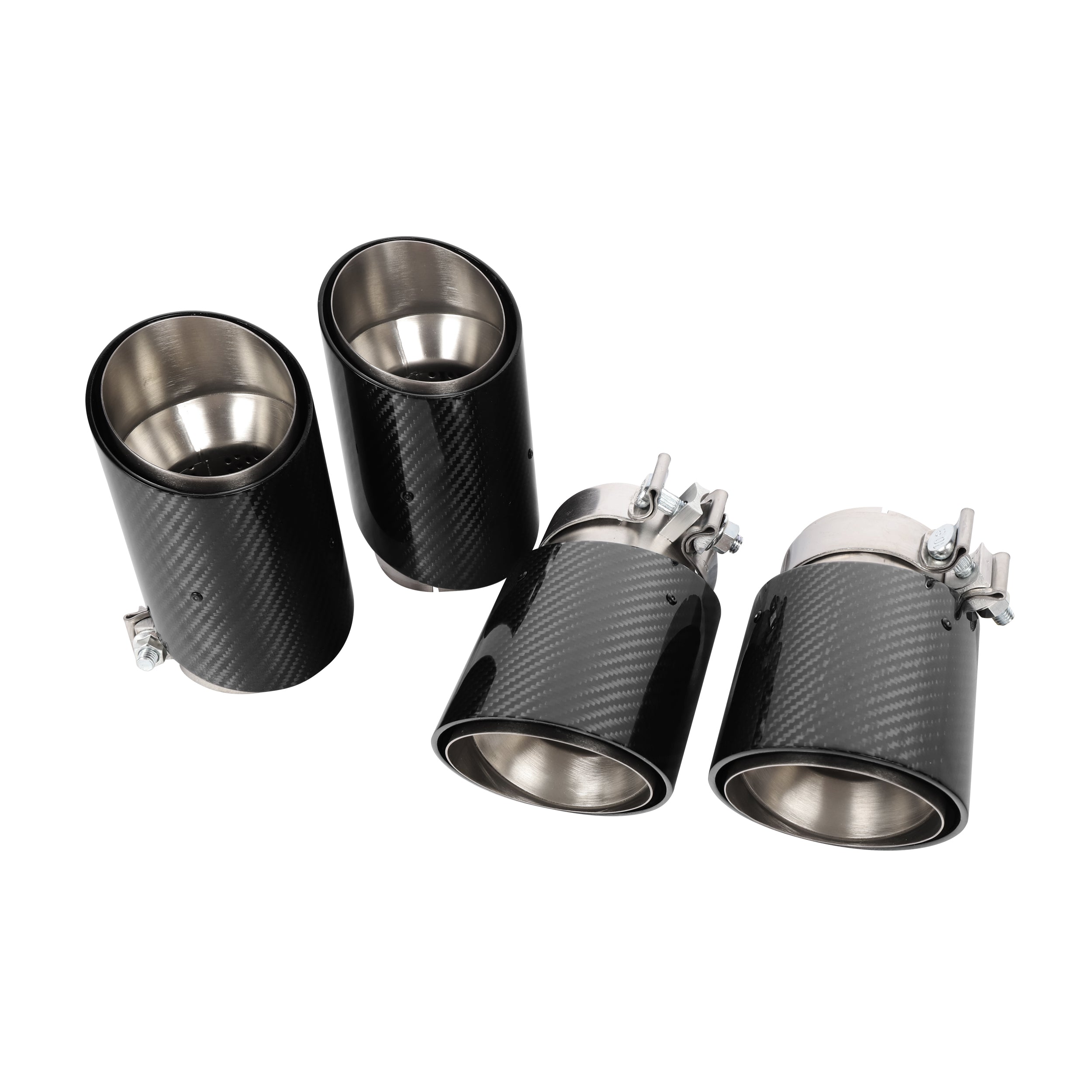 Carbon Fiber Exhaust tips - BMW M5 G90 G99 4-Door 2025+
