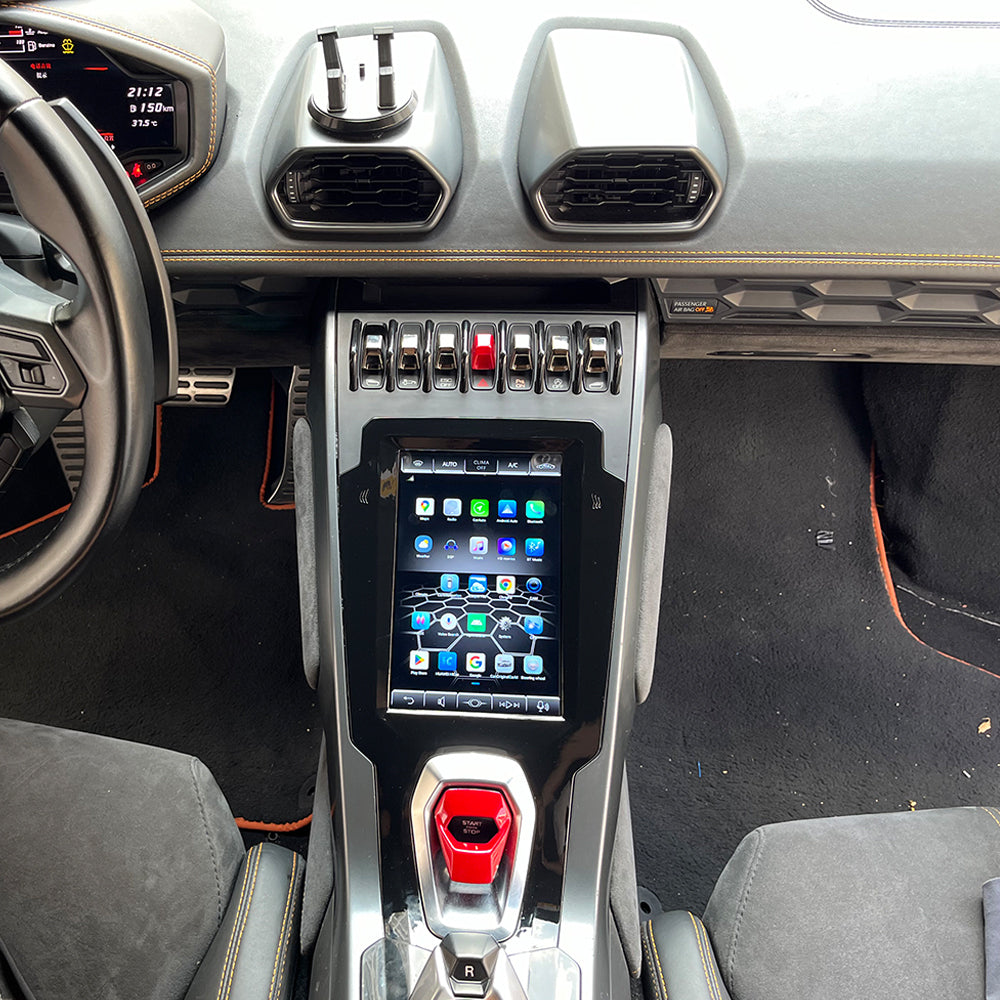Lamborghini Huracán - EVO-Style Android Touchscreen Replacement Upgrade with Wireless Apple CarPlay & Android Auto
