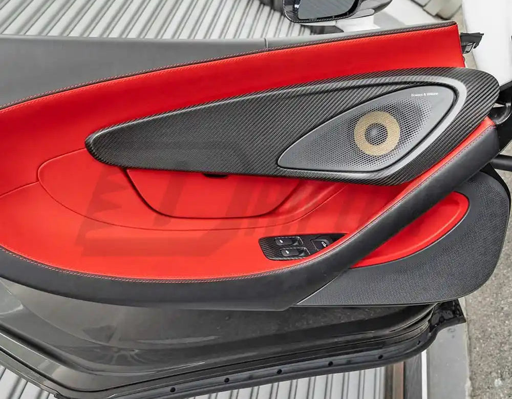 Dry Carbon Fiber Inner Door Panel Trim for Mclaren GT