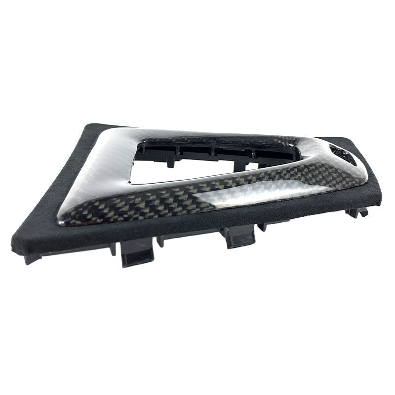 Carbon Fiber Interior Gear Shift Knob Head Console Panel Handbrake Cover Kit -  BMW M3 M4 F80 F82