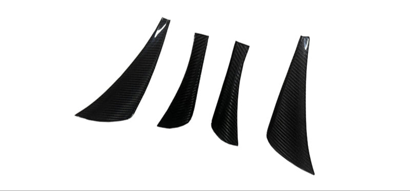 Carbon Fiber Front Canard Bumper Trim - 2019 + Toyota GR Supra A90 A91