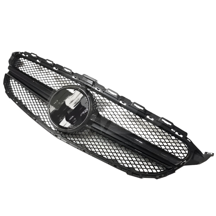 Carbon Fiber C63 Style Front Grille - 2015-2019 Mercedes Benz C-Class W205