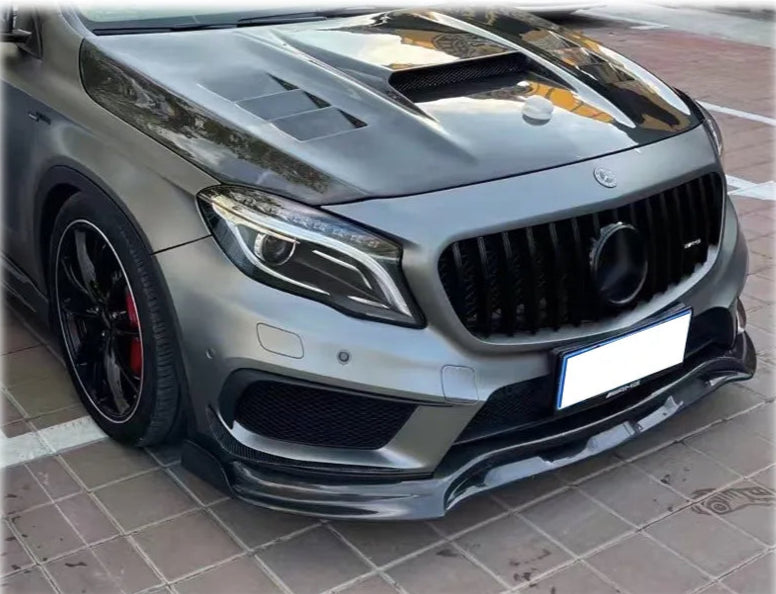 Carbon Fiber Front Lip - Mercedes Benz GLA Class X156 GLA45 AMG 2013-2019