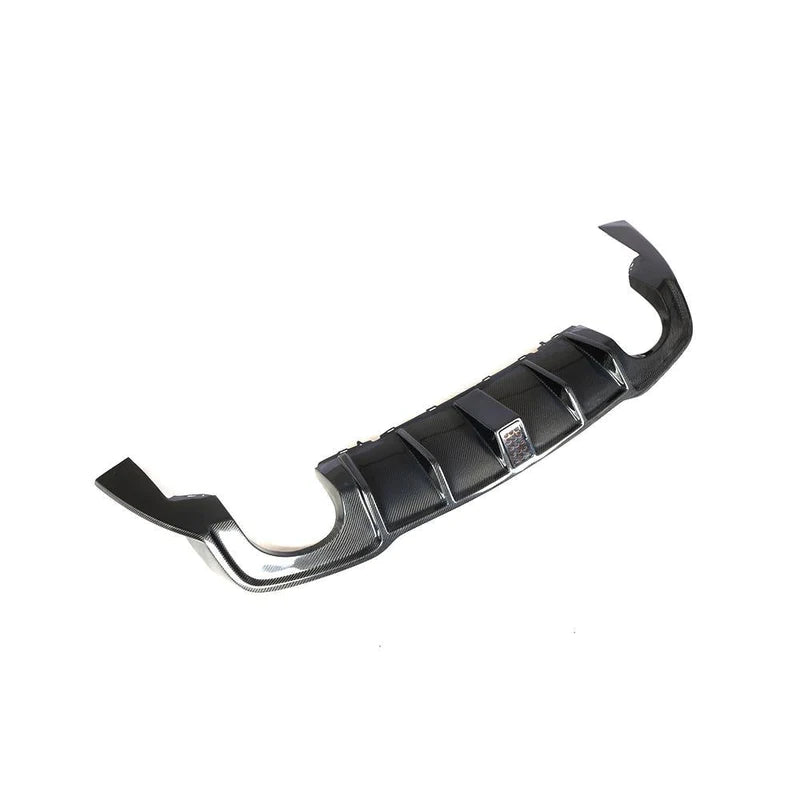 Carbon Fiber Rear Diffuser w/ Brake Light - Audi S3 / A3 S Line