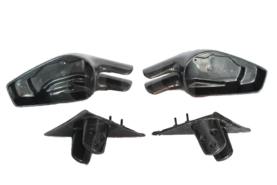 Full Carbon Fiber Mirror Frame Fit For 2004-2009 F430 Coupe Spider Scuderia 16M