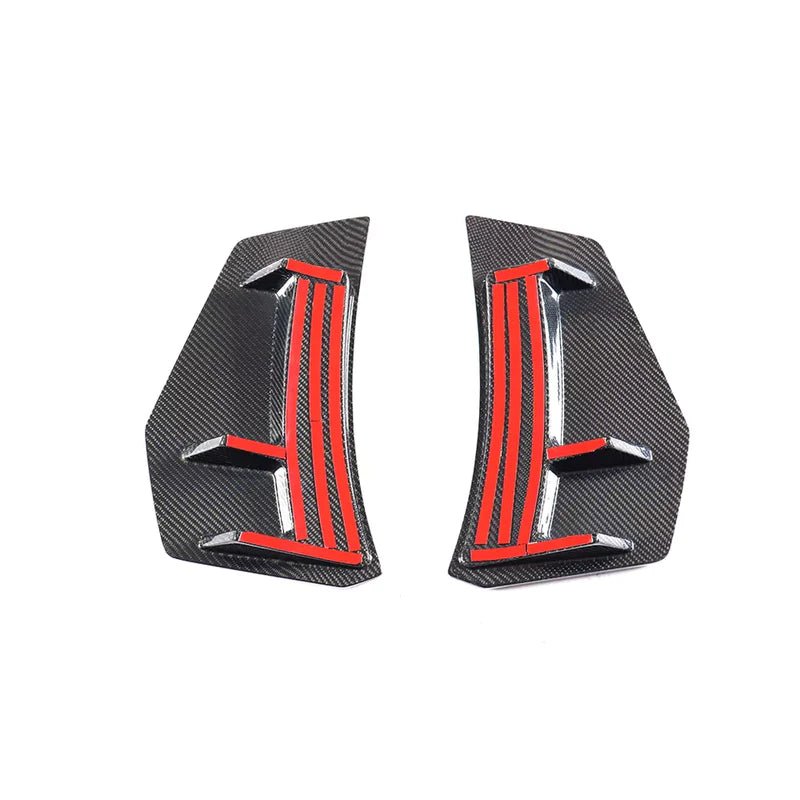 Carbon Fiber Rear Canard Winglet - Audi R8 V10+