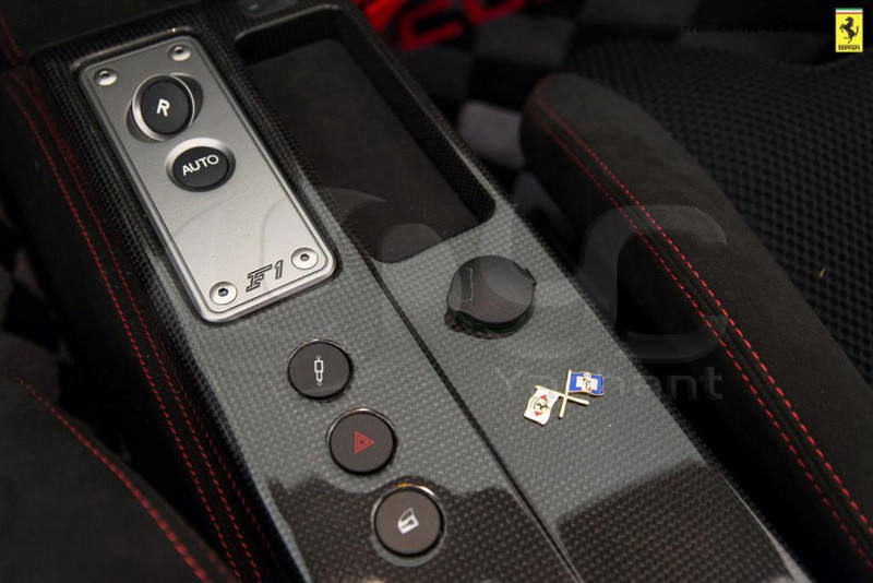 Full Carbon Fiber Center Console Replacement Fit For 2004-2009 F430